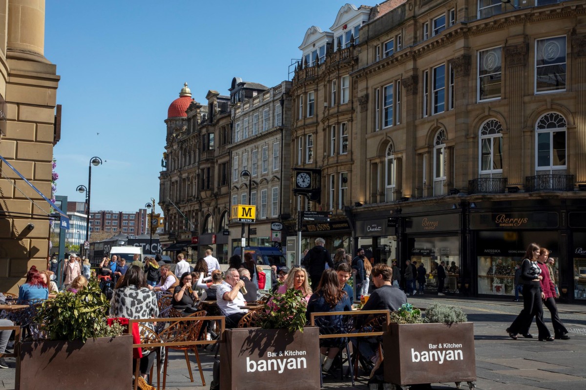 Banyan, Newcastle city centre, (C) Newcastle Gateshead Initiative, Public domain image